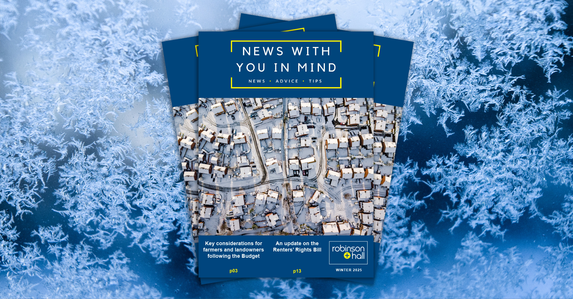 Robinson & Hall Winter 2025 newsletter